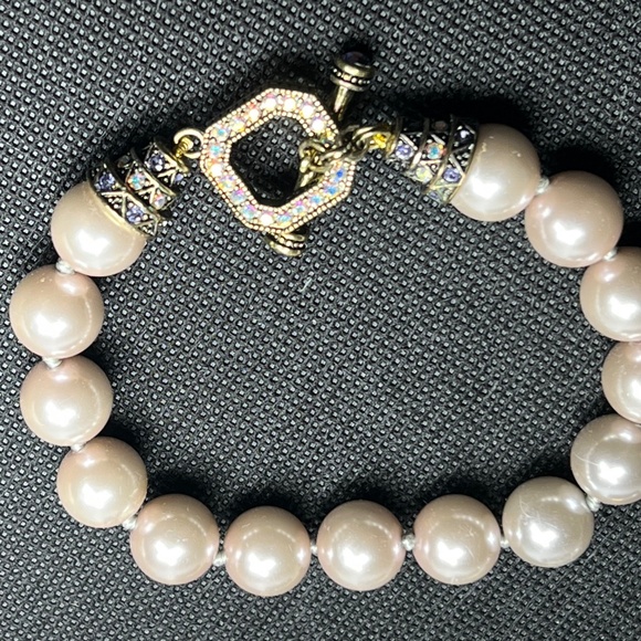 Heidi Daus "Lavish Layers" 6 PIECE SET Necklace, 3 Bracelet, Earrings, Ring - Picture 13 of 16